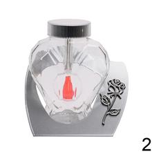 Srdcový solárny kahanec s kovovým podstavcom