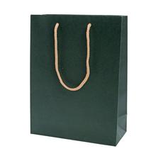 TAŠKA PAPIER PÚDROVÁ šalv. zelená stredná KRAFT F/P. 22X29+10cm - FLORASYSTEM