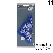 Obojok pre zvieratká šatka v červenej farbe