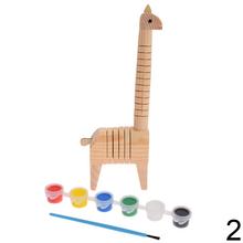 Drevené zvieratká na modelovanie a kreatívne hranie.