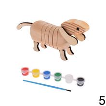 Drevené zvieratká na modelovanie a kreatívne hranie.