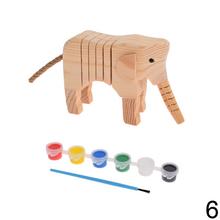 Drevené zvieratká na modelovanie a kreatívne hranie.