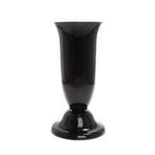 057 VÁZA STARÁ UH 15 VYS. ČIERNA/15xV37CM/ - FLORASYSTEM