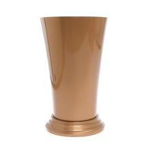 438 VÁZA ORCHIDEA NA STOPKE ZLATÁ 14CM - FLORASYSTEM