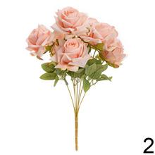 Kytica umelých ruží v mixe farieb.