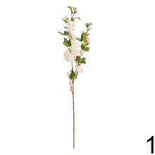 Umelé kvety ruže šípovej v mixe farieb, 90 cm.
