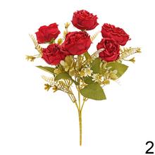 Kytica ranunkulus s mixom farieb.