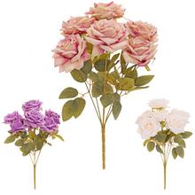 Kytica umelých ruží v mixe farieb.