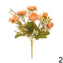 Kytica umelých ruží v mixe farieb.