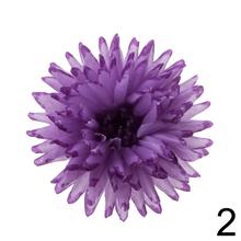 Umelé kvety Georgína vosková v žltej a fialovej farbe.