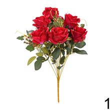 Kytica umelých ruží v mixe farieb.