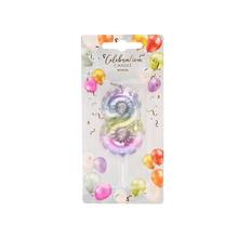 SVIEČKA č8 tortová 6cm  - FLORASYSTEM