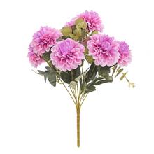 KYTICA DAHLIA 3D 46CM FIALOVÁ - FLORASYSTEM