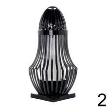 Náhrobné sviečky LUCERNA ATENY ANNIVERSARY v zlatej a čiernej farbe.