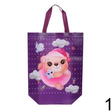 Detská taška z netkanej textílie s obrázkom medvedíka.