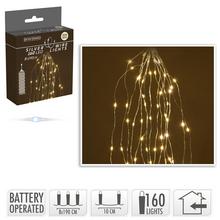 LED SVETIELKA 160 /WW/BO/IND/ kaskáda SILVERWIRE  - FLORASYSTEM