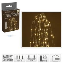 LED80 SILVERWIRE WW BO/IND CASCADE AX9731210 - FLORASYSTEM