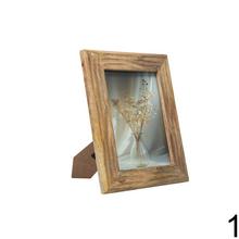 Drevený fotorámik z mangového dreva 21x27cm.