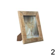 Drevený fotorámik z mangového dreva 21x27cm.