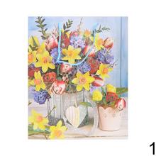 Darčeková taška s kvetinovým vzorom.