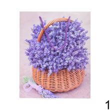 Darčeková taška s levanduľovým vzorom.