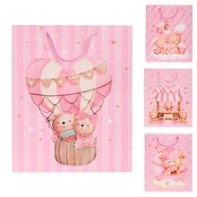 DARČEKOVÁ TAŠKA M 32*26*12CM DETSKÁ GLITTER - FLORASYSTEM