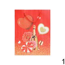 Darčeková taška Valentín s glitrami