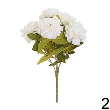 Umelé kvety pivónie v mixe farieb.