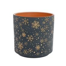 OBAL S HVIEZDAMI SIVÝ 13,5XV13,5CM - FLORASYSTEM