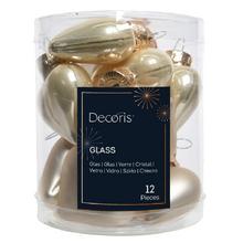 Srdce vianočné ozdoby v smaltovom a lesklom prevedení.