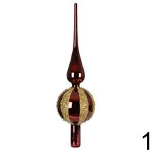 ŠPIC sklo zlatý na stromček