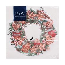 SDL238500 SERVÍTKY 33x33cm/20/3vrst. Holiday Arch Decor - FLORASYSTEM