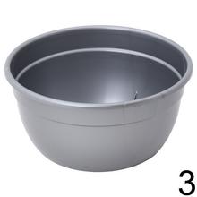 MISA 5/25CM - plastová misa na kvety v rôznych farbách