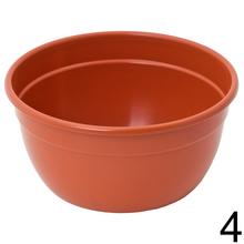 MISA 5/25CM - plastová misa na kvety v rôznych farbách