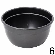 MISA 5/25CM - plastová misa na kvety v rôznych farbách