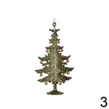 Závesný stromček so zvončekom, 3 varianty.