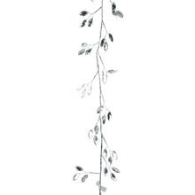 GIRLANDA akryl strieborná 2x3x120cm - FLORASYSTEM