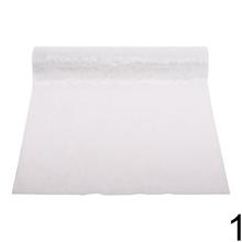 Štóla v bielej a sivej farbe zamatová, 150x28cm.