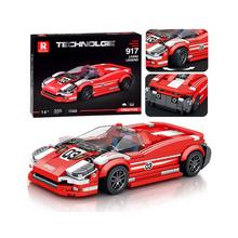 Technické bloky Športové auto Living Legend 917 ČERVENÉ 355-dielne - FLORASYSTEM