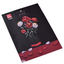 Stavebné bloky - Kytica ruží s 818 dielikmi.