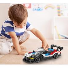 Technické bloky Superauto RACING s 363 dielmi a spojlerom.