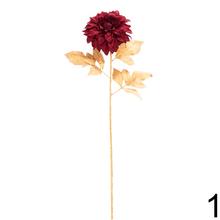 Umelé kvety KS DALIA ZLATÁ MIX/2F 71CM v červenej a bielej farbe.