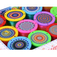 Dúhová špirála DISCO 2 v 1 s farebným LED osvetlením a projektorom.