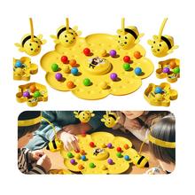 Magnetická rodinná arkádová hra Včely chytajú loptičky