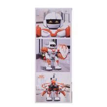 Interaktívny robot s dvoma autami.