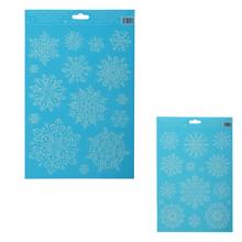 fólia na okná vianočná vločky 20x30cm - FLORASYSTEM