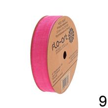 Zamatová stuha mix farieb 2,5cm x 10y