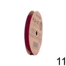 Zamatová stuha v mixe farieb, šírka 1,2 cm, dĺžka 10 yardov.