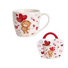 ŠÁLKA 460ml medveď s balónmi - FLORASYSTEM