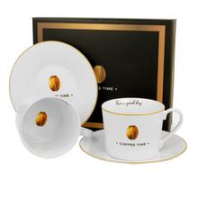 ŠÁLKA s podšálkou S/2 coffee time2 - FLORASYSTEM